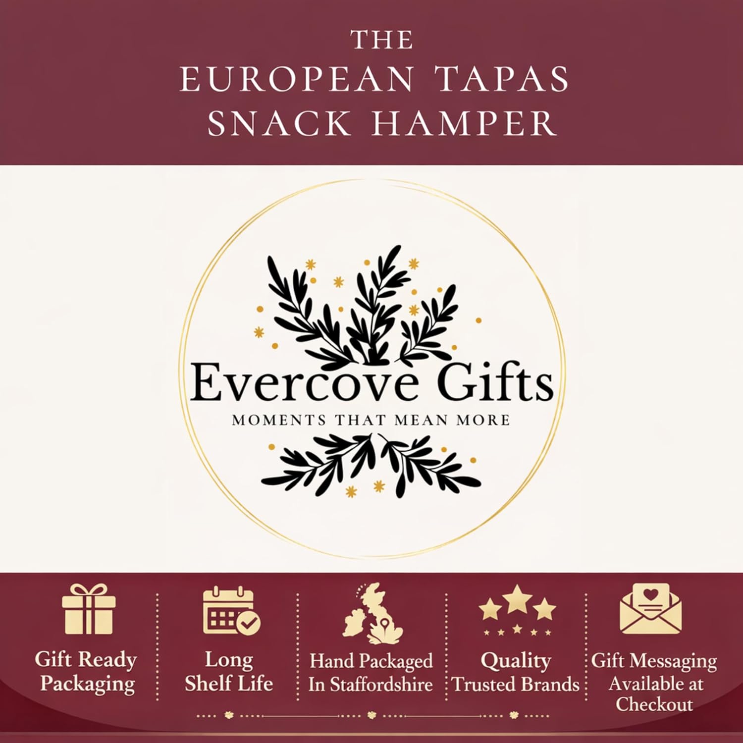 European Tapas Snack Hamper | Savoury Food Gift Box