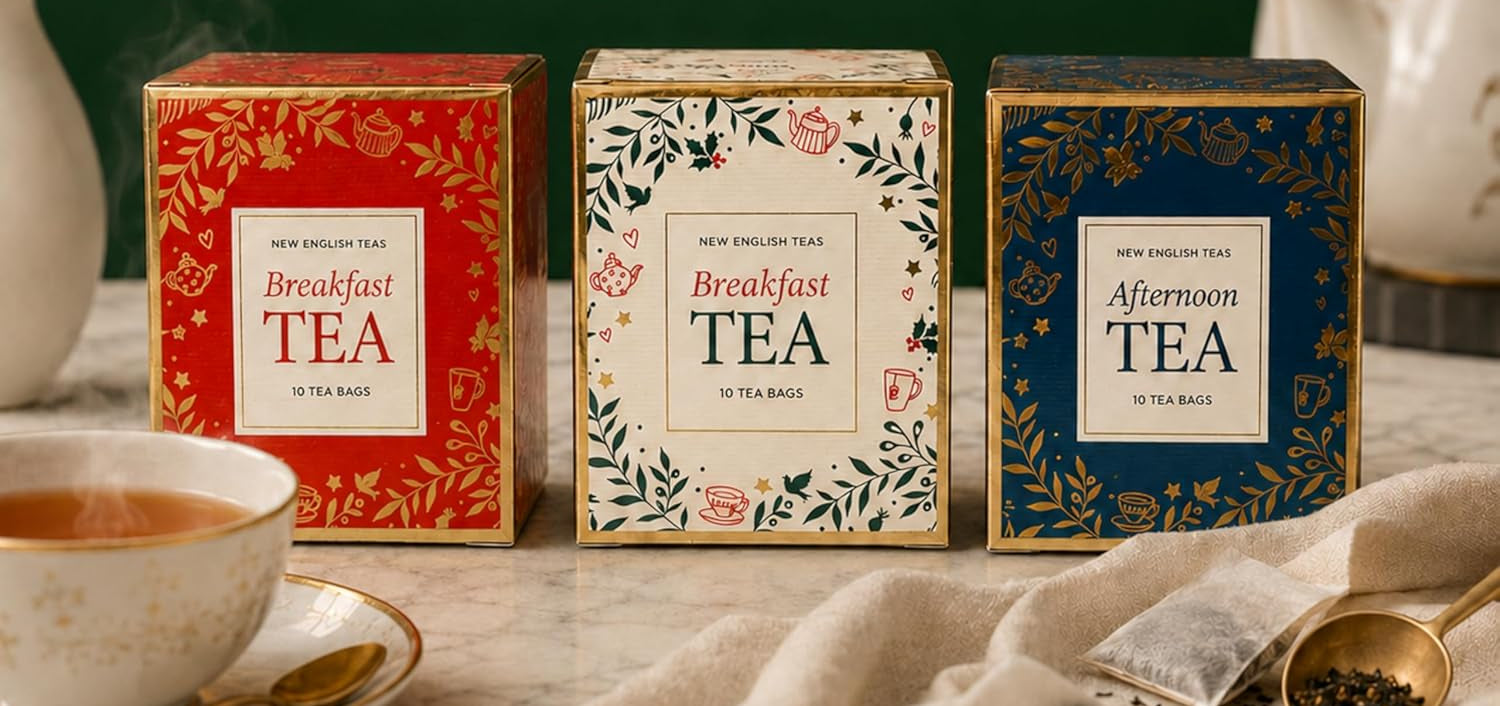 English Afternoon Tea Hamper | Tea, Biscuits & Preserves Gift Box