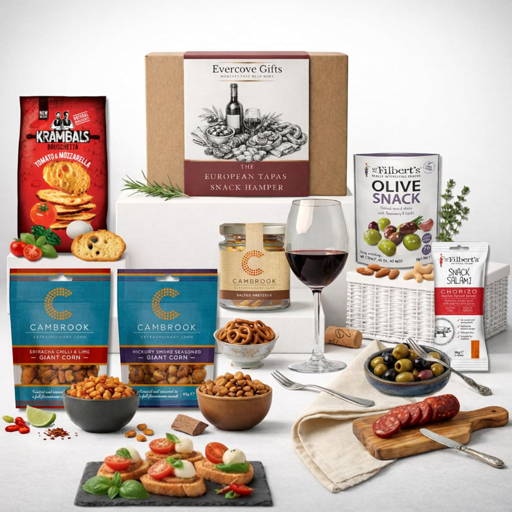European Tapas Snack Hamper | Savoury Food Gift Box
